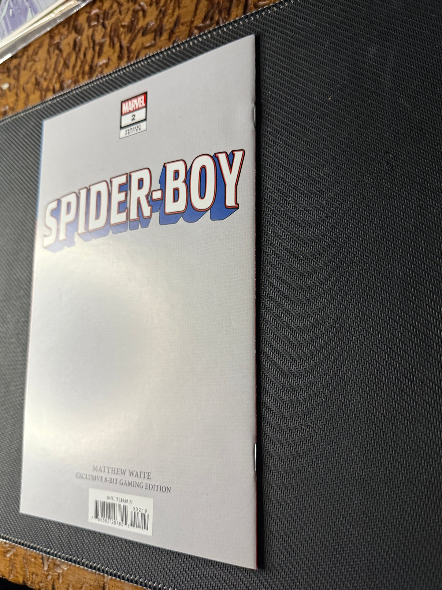Spider-Boy: Marvel Varient Edition - Retro Arcade Cover