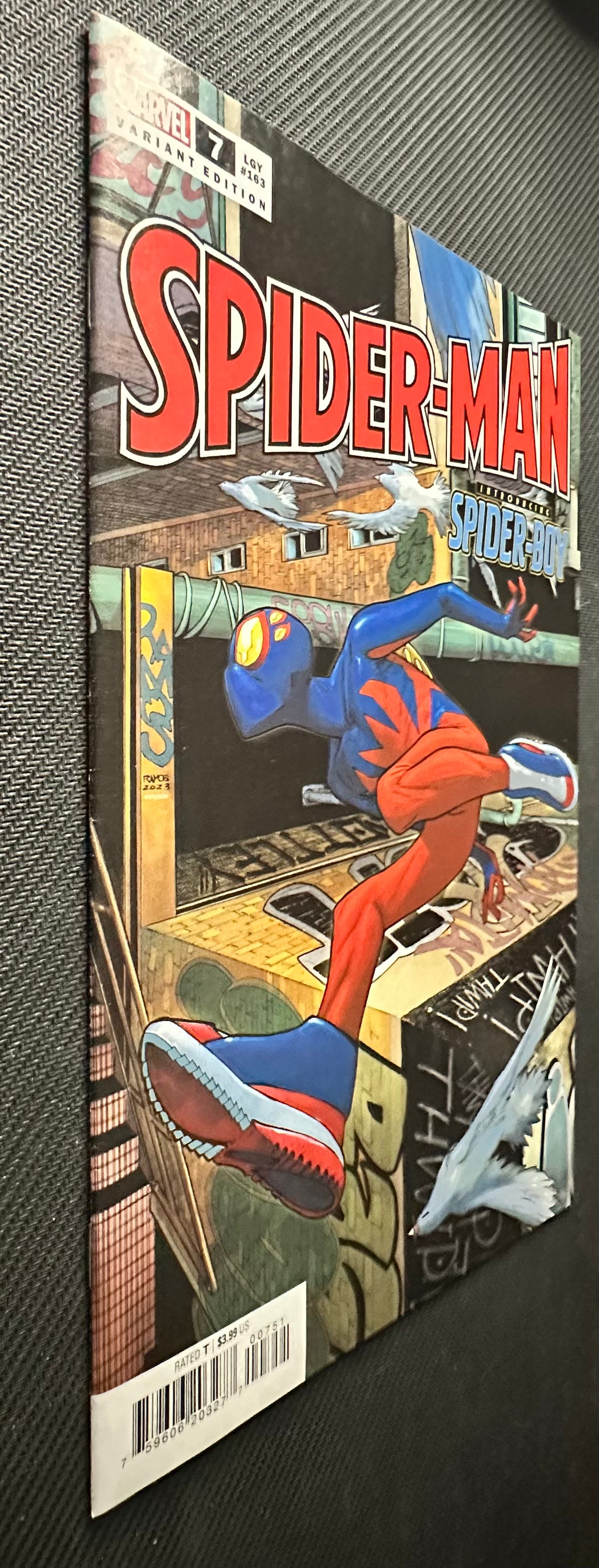 Spider-man #7 (Ramos Top Secret Spoiler Var)