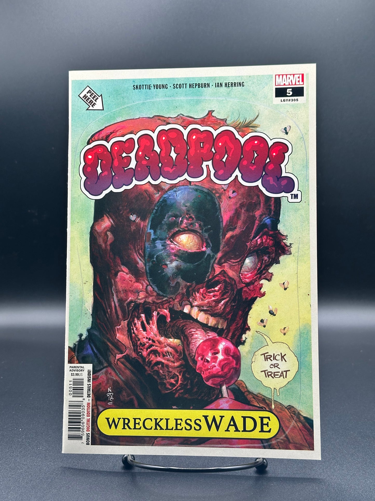 Deadpool (2018) #5 - Wreckless Wade Halloween Variant