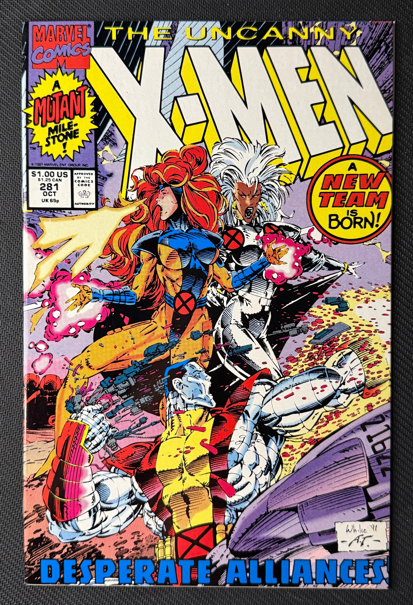 Uncanny X-Men #281 - A New Team is Born Mutant Milestone