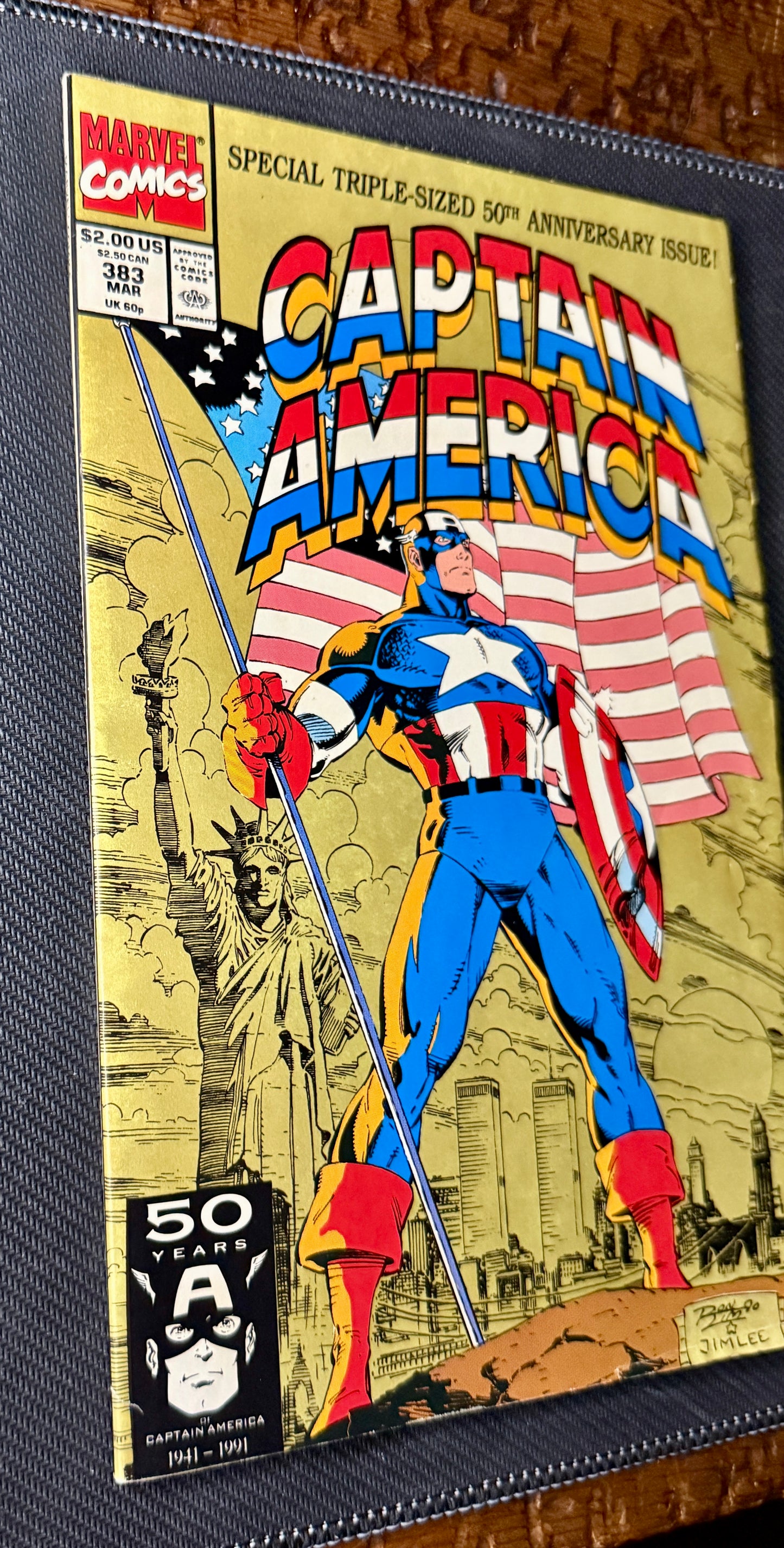 Captain America #383 - 50th Anniversary Tripple-sized Issues!