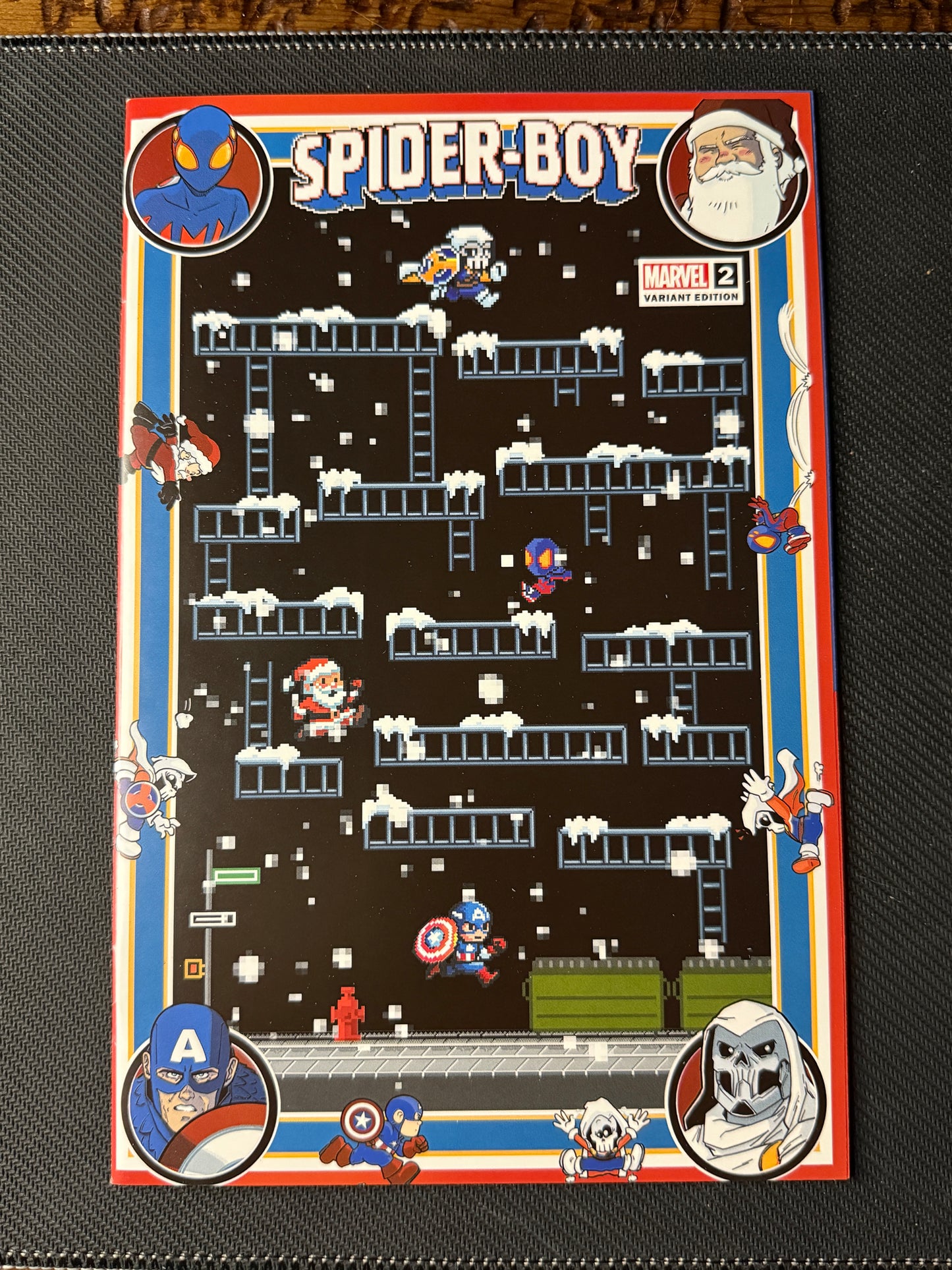 Spider-Boy: Marvel Varient Edition - Retro Arcade Cover