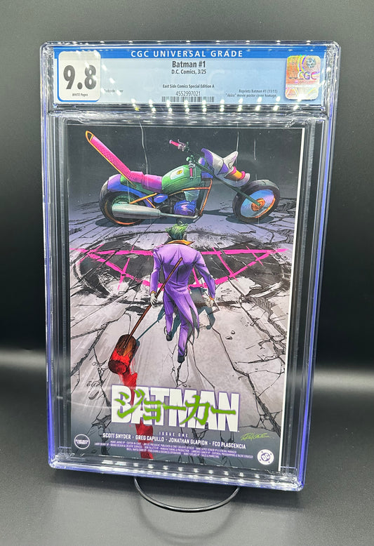 Batman #1 – Japanese Joker Variant Cover | CGC 9.8 | Snyder & Capullo | DC Comics