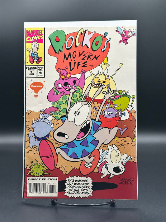 Rocko’s Modern Life #1 —Marvel Comics (1994, Nickelodeon)