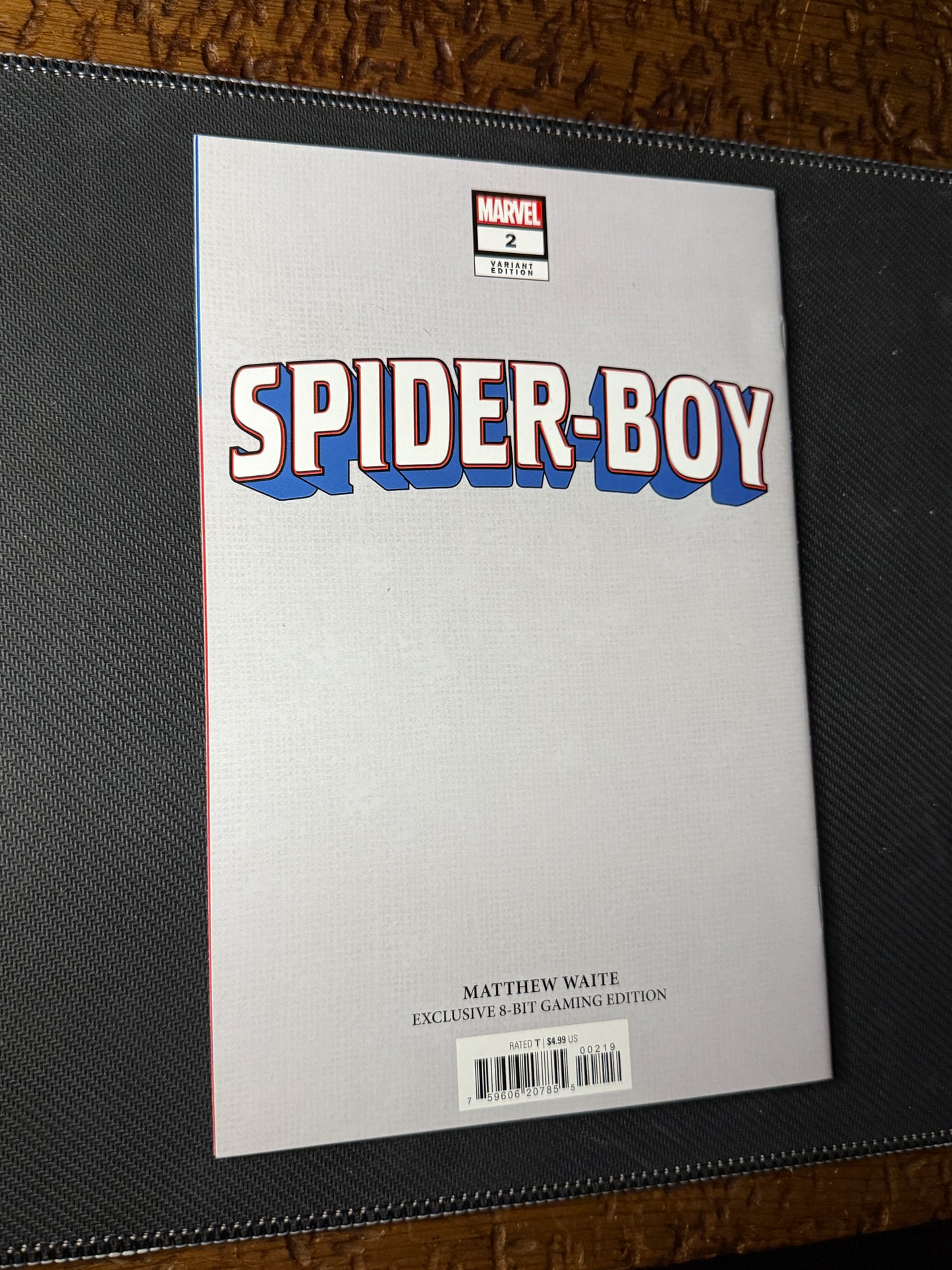 Spider-Boy: Marvel Varient Edition - Retro Arcade Cover