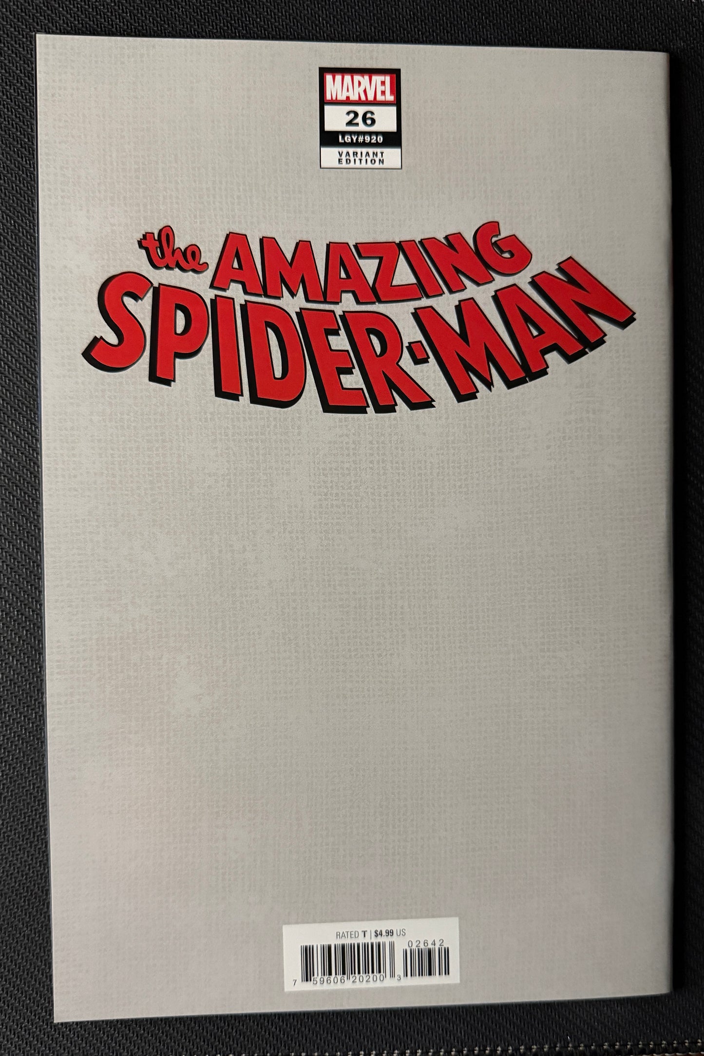 The Amazing spider-Man #26 (Variant Edition) Spider-Gwen