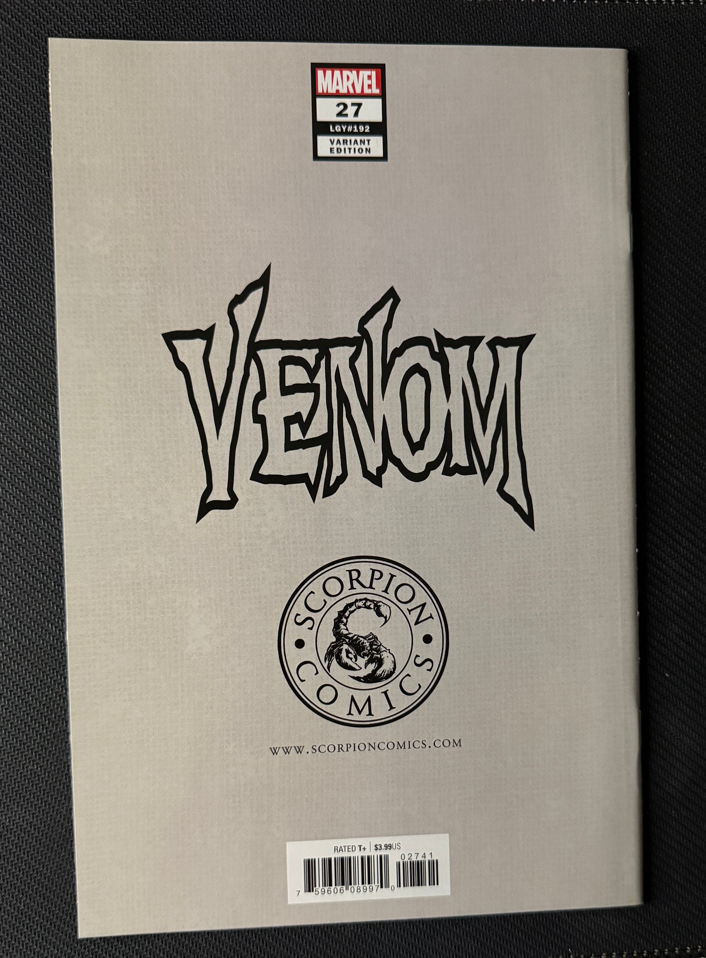 Venom 27 Varient Edition - Lethal Protector at His Best!