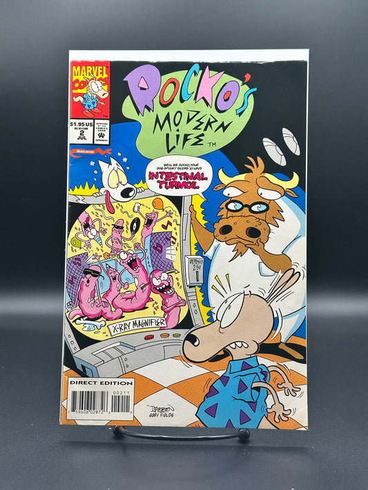 Rocko’s Modern Life #2 - Marvel Comics (1994, Nickelodeon)