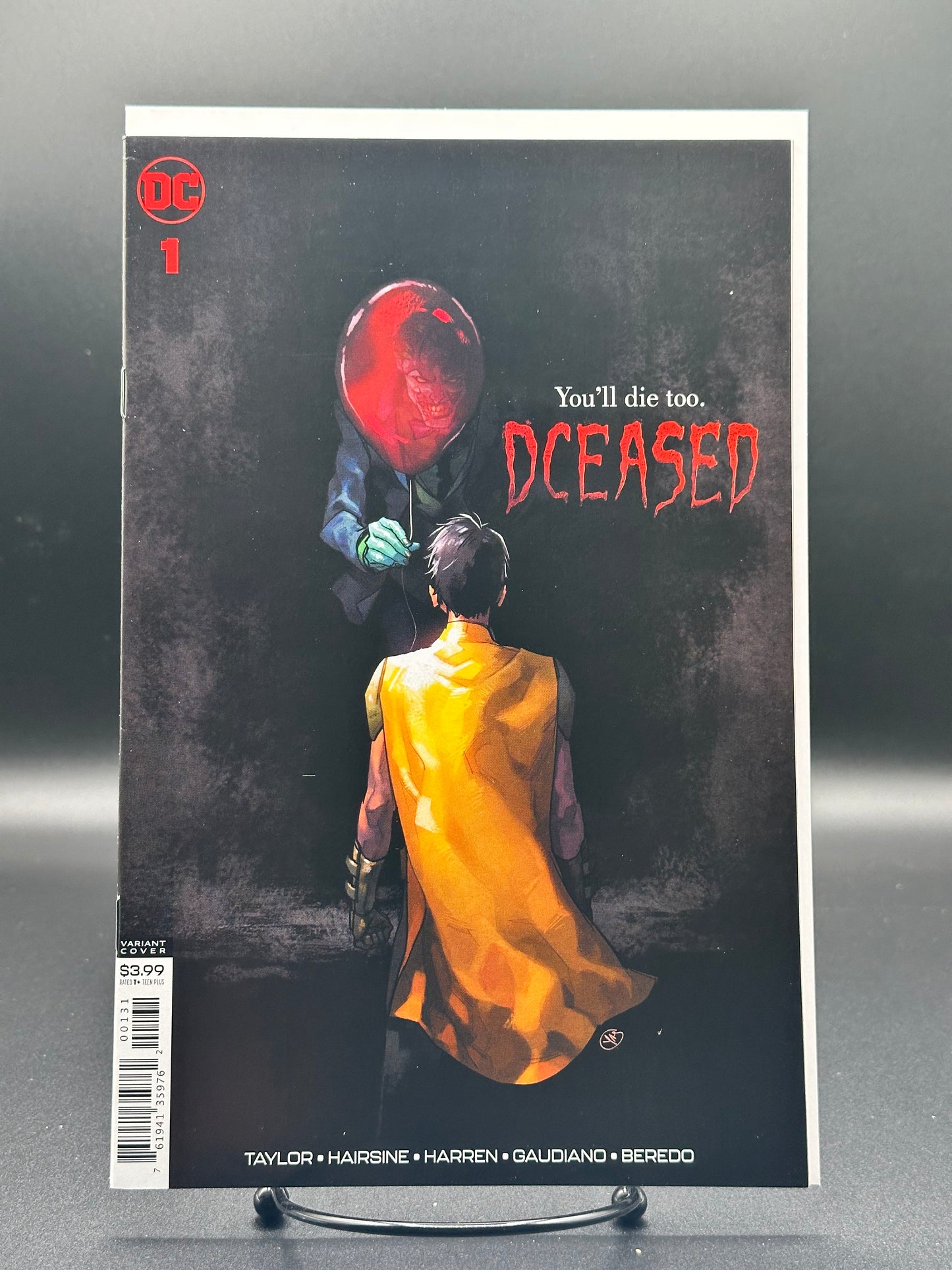 Deceased #1 —Horror Movie Varient (It Homage Cover)