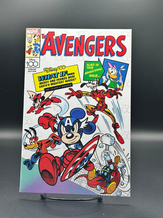 The Avengers — Disney 100 Variant Edition “what if…Mickey and Friends were Earth’s Mightiest Heroes?”